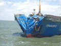 Collision of motor ship 'Sormovsky 32' and barge 'Afina' 20.07.06